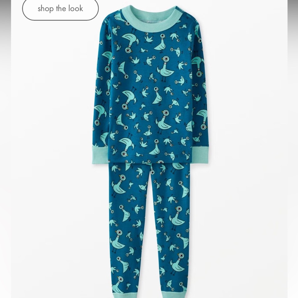 NWT Elephant & Piggie HannaJams™ Pajama Set - Picture 2 of 3